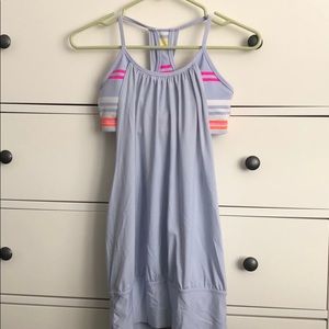 Lululemon bra-tank combo, size 4